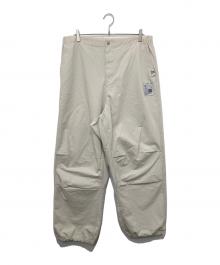 Maison MIHARA YASUHIRO（メゾン ミハラ ヤスヒロ）の古着「Ripstop Parachute Pants（リップストップパラシュートパンツ）J13PT161」｜ベージュ
