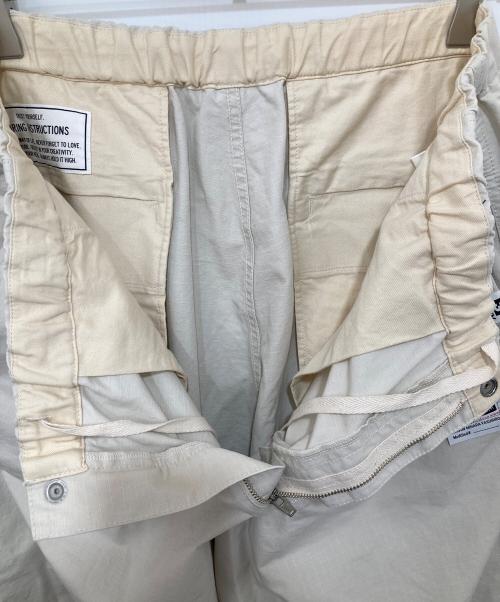 Maison MIHARA YASUHIRO（メゾン ミハラ ヤスヒロ）Maison MIHARA YASUHIRO (メゾン ミハラ ヤスヒロ) Ripstop Parachute Pants（リップストップパラシュートパンツ）J13PT161 ベージュ サイズ:52の古着・服飾アイテム