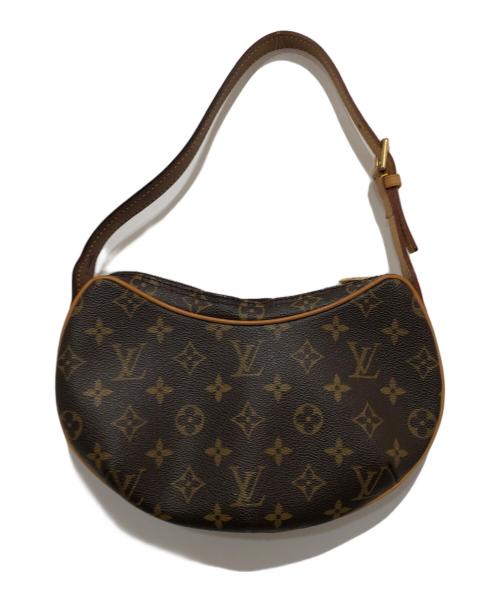 LOUIS VUITTON（ルイ ヴィトン）LOUIS VUITTON (ルイ ヴィトン) ルイ ヴィトン モノグラム ポシェット・クロワッサン ショルダーバッグ バッグ レディース M51510 ブラウンの古着・服飾アイテム