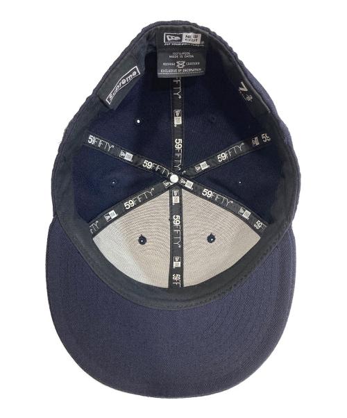 SUPREME（シュプリーム）SUPREME (シュプリーム) New Era (ニューエラ) Tonal Box Logo Cap　トナルボックスロゴキャップ　 ネイビー サイズ:7 3/8 58.7cmの古着・服飾アイテム