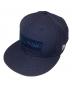 SUPREME（シュプリーム）の古着「Tonal Box Logo Cap　トナルボックスロゴキャップ　」｜ネイビー