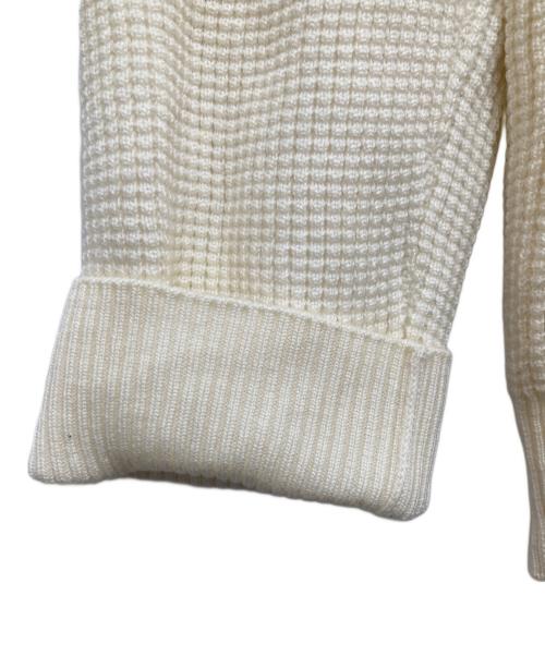 MONCLER（モンクレール）MONCLER (モンクレール) サーマルニット GIROCOLLO TRICOT（ジッロコッロトリコ） アイボリー サイズ:Lの古着・服飾アイテム