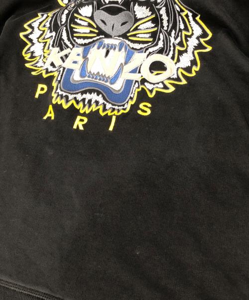 KENZO（ケンゾー）KENZO (ケンゾー) タイガー刺繍スウェット ブラック サイズ:XXLの古着・服飾アイテム