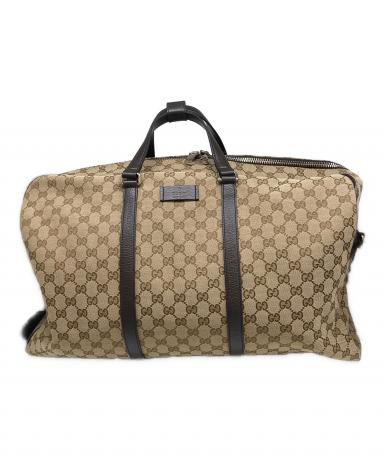 中古・古着通販】GUCCI (グッチ) GGキャンバス 2WAYボストンバッグ