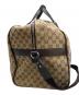 GUCCI (グッチ) GGキャンバス 2WAYボストンバッグ 610105 ベージュ×ブラウン：93000円
