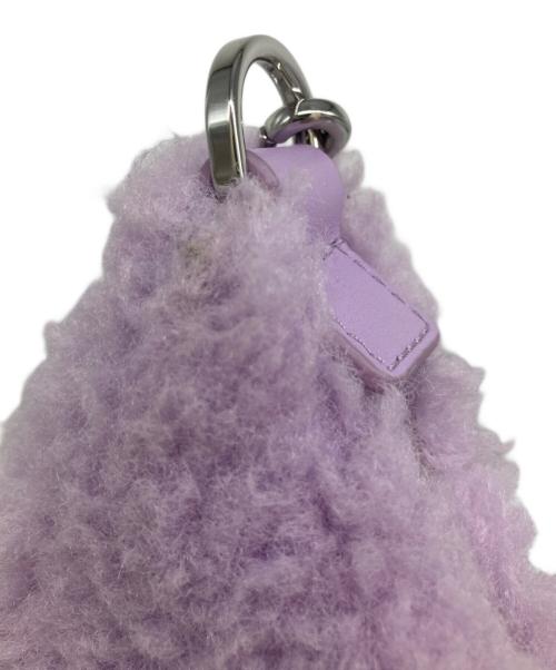 MARC JACOBS（マークジェイコブス）MARC JACOBS (マークジェイコブス) SYNTHETIC FUR THE CURVE BAG ラベンダーの古着・服飾アイテム