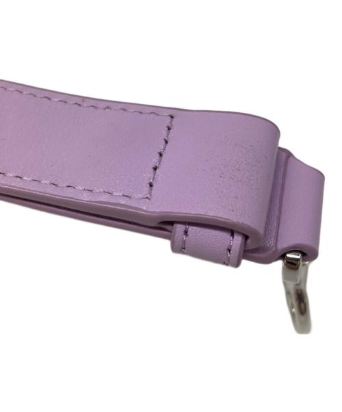 MARC JACOBS（マークジェイコブス）MARC JACOBS (マークジェイコブス) SYNTHETIC FUR THE CURVE BAG ラベンダーの古着・服飾アイテム