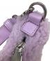 中古・古着 MARC JACOBS (マークジェイコブス) SYNTHETIC FUR THE CURVE BAG ラベンダー：20000円