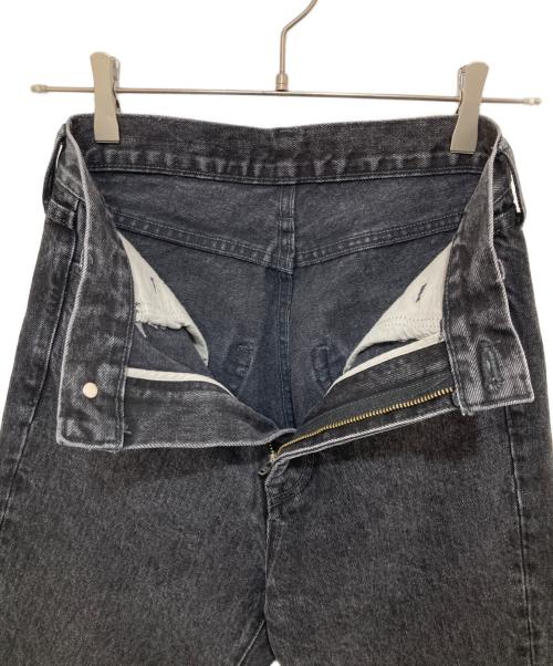 SIIILON（シーロン）SIIILON (シーロン) Breaking denim&sweat ブラック サイズ:Sの古着・服飾アイテム