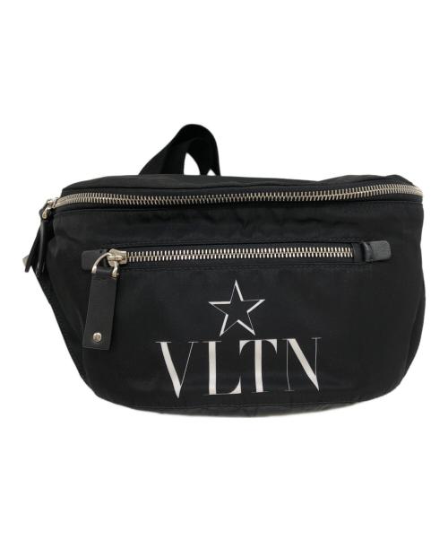 VALENTINO（ヴァレンティノ）VALENTINO (ヴァレンティノ) VLTLスターボディバッグ ブラックの古着・服飾アイテム