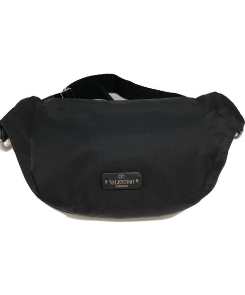 VALENTINO（ヴァレンティノ）VALENTINO (ヴァレンティノ) VLTLスターボディバッグ ブラックの古着・服飾アイテム