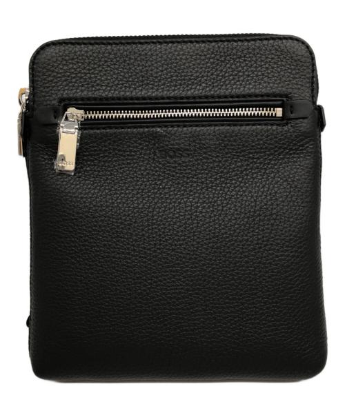 HUGO BOSS（ヒューゴ ボス）HUGO BOSS (ヒューゴ ボス) エンベロープバッグショルダーバッグ ブラックの古着・服飾アイテム