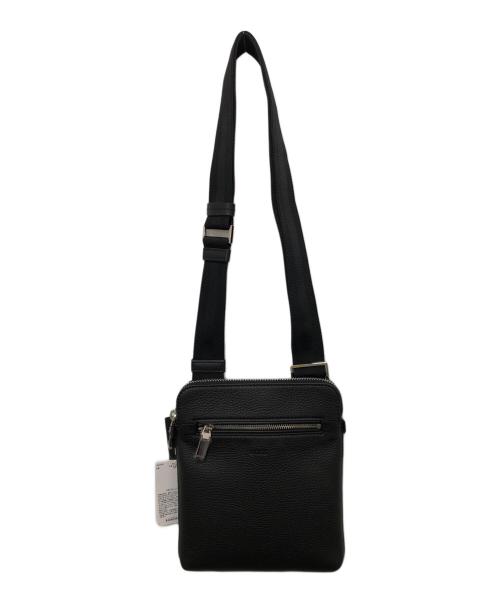 HUGO BOSS（ヒューゴ ボス）HUGO BOSS (ヒューゴ ボス) エンベロープバッグショルダーバッグ ブラックの古着・服飾アイテム