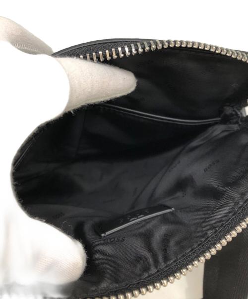 HUGO BOSS（ヒューゴ ボス）HUGO BOSS (ヒューゴ ボス) エンベロープバッグショルダーバッグ ブラックの古着・服飾アイテム
