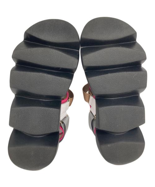 MANA（マナ）MANA (マナ) カラーベルクロサンダル ブラック サイズ:不明の古着・服飾アイテム