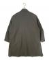 TOMORROW LAND (トゥモローランド) Super170’sウール リバーメルトン ステンカラーコート　63-09-15-09101 オリーブ サイズ:M：18000円