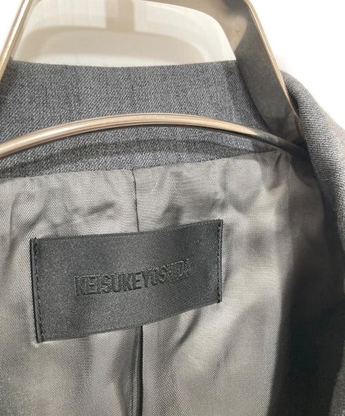 KEISUKEYOSHIDA（ケイスケヨシダ）KEISUKEYOSHIDA (ケイスケヨシダ) Trudge Tailor - B グレー サイズ:Mの古着・服飾アイテム