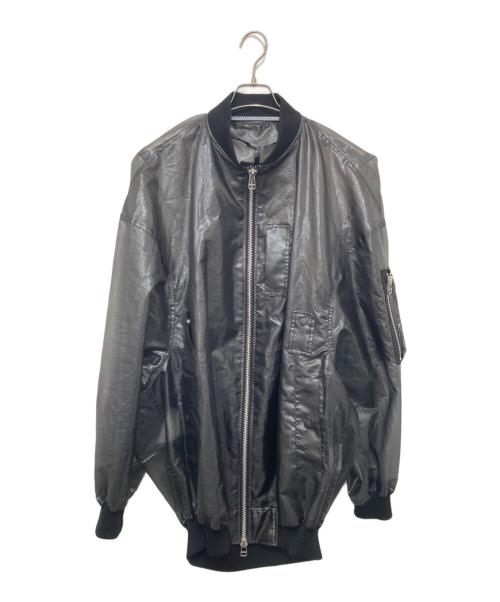 ANREALAGE（アンリアレイジ）ANREALAGE (アンリアレイジ) WIND MA-1 ブラック サイズ:48の古着・服飾アイテム