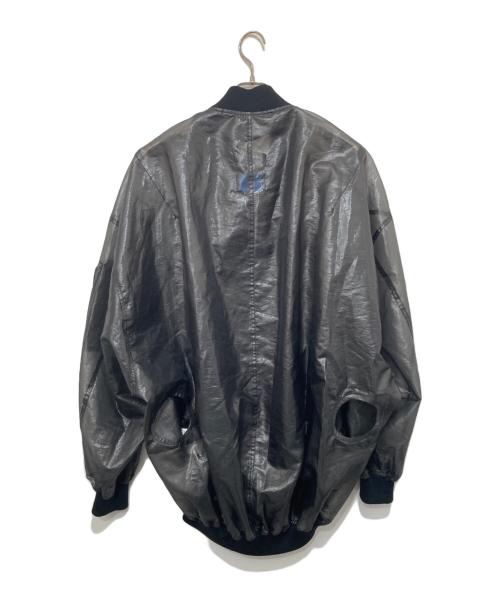 ANREALAGE（アンリアレイジ）ANREALAGE (アンリアレイジ) WIND MA-1 ブラック サイズ:48の古着・服飾アイテム