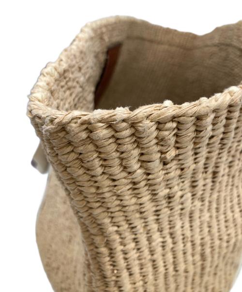 Chloe（クロエ）Chloe (クロエ) WOODY Large Basket Bag ベージュの古着・服飾アイテム
