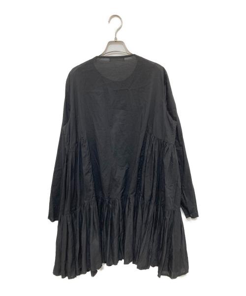 merlette（マーレット）Merlette (マーレット) ギャザーミニワンピース ブラック サイズ:XSの古着・服飾アイテム