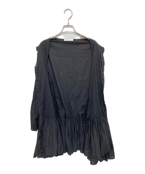 merlette（マーレット）Merlette (マーレット) ギャザーミニワンピース ブラック サイズ:XSの古着・服飾アイテム