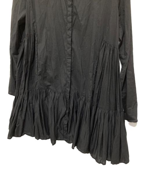 merlette（マーレット）Merlette (マーレット) ギャザーミニワンピース ブラック サイズ:XSの古着・服飾アイテム