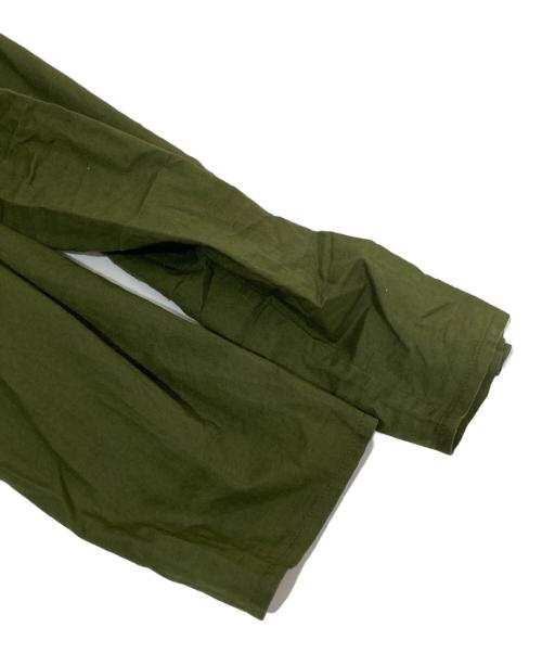 merlette（マーレット）merlette (マーレット) ソリマン ティアード ギャザー ミニ ワンピース グリーン サイズ:XSの古着・服飾アイテム