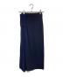 Y's (ワイズ) プリーツ切替ラップスカート ネイビー サイズ:1：13000円