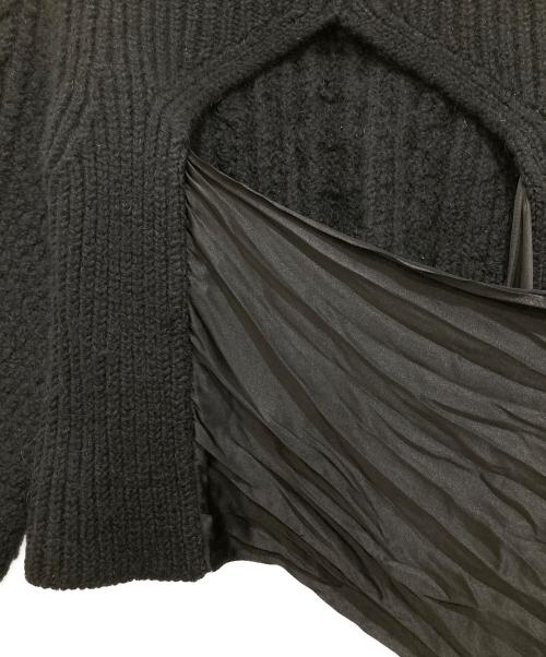 CECILIE BAHNSEN（セシリーバンセン）CECILIE BAHNSEN (セシリーバンセン) バックオープン ニット RTW0333 ブラック サイズ:XSの古着・服飾アイテム