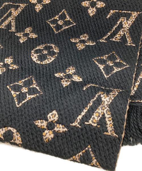 LOUIS VUITTON（ルイ ヴィトン）LOUIS VUITTON (ルイ ヴィトン) エシャルプ・ジャイアント モノグラム ジャングル ブラックの古着・服飾アイテム