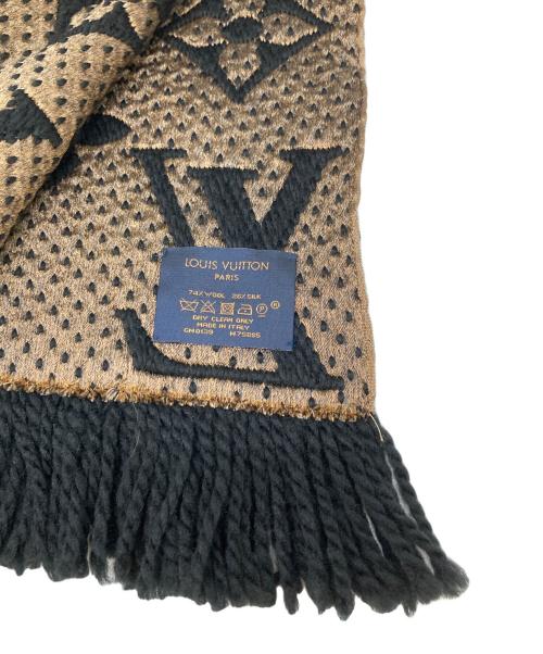 LOUIS VUITTON（ルイ ヴィトン）LOUIS VUITTON (ルイ ヴィトン) エシャルプ・ジャイアント モノグラム ジャングル ブラックの古着・服飾アイテム