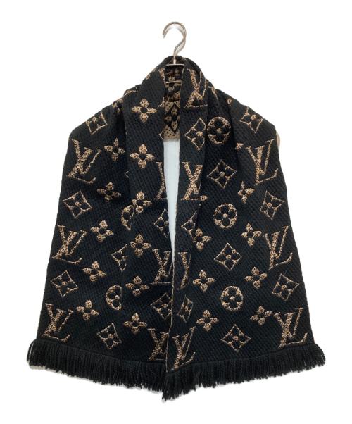 LOUIS VUITTON（ルイ ヴィトン）LOUIS VUITTON (ルイ ヴィトン) エシャルプ・ジャイアント モノグラム ジャングル ブラックの古着・服飾アイテム