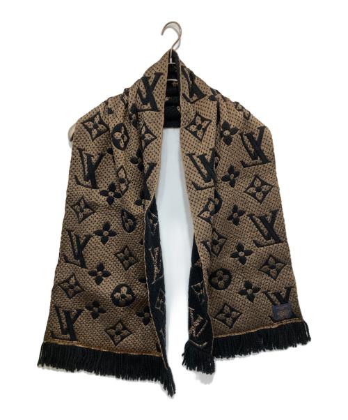 LOUIS VUITTON（ルイ ヴィトン）LOUIS VUITTON (ルイ ヴィトン) エシャルプ・ジャイアント モノグラム ジャングル ブラックの古着・服飾アイテム