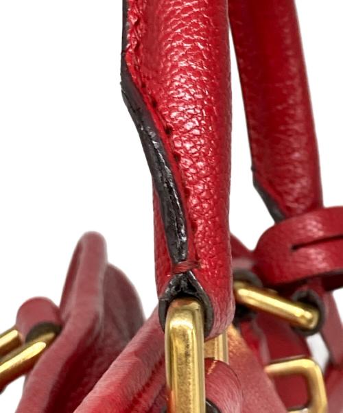 LOEWE（ロエベ）LOEWE (ロエベ) ハンドバッグ レッドの古着・服飾アイテム