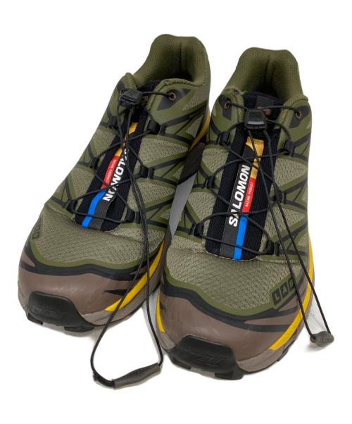 SALOMON（サロモン）SALOMON (サロモン) XT-6 ADVANCEDスニーカー カーキ サイズ:28の古着・服飾アイテム