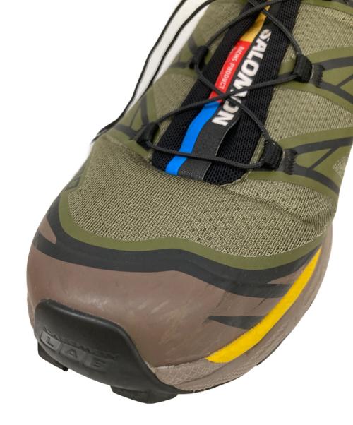 SALOMON（サロモン）SALOMON (サロモン) XT-6 ADVANCEDスニーカー カーキ サイズ:28の古着・服飾アイテム