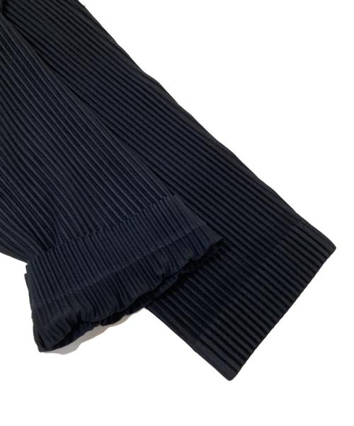 HOMME PLISSE ISSEY MIYAKE（オム プリッセ イッセイ ミヤケ）HOMME PLISSE ISSEY MIYAKE (オム プリッセ イッセイ ミヤケ) プリーツパンツ ブラック サイズ:1の古着・服飾アイテム