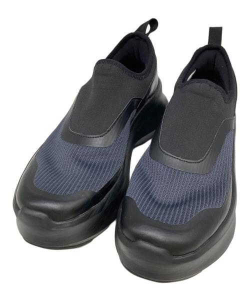 SALOMON（サロモン）SALOMON (サロモン) COMME des GARCONS (コムデギャルソン) platform slipon ブラック サイズ:23.5の古着・服飾アイテム