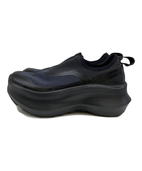 SALOMON（サロモン）SALOMON (サロモン) COMME des GARCONS (コムデギャルソン) platform slipon ブラック サイズ:23.5の古着・服飾アイテム