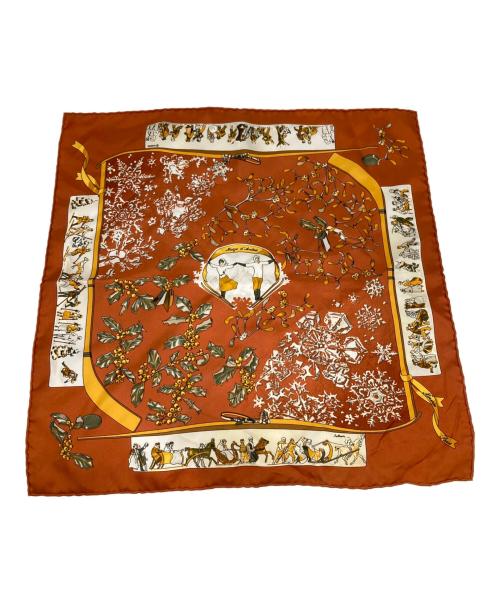 HERMES(エルメス)（エルメス）HERMES（エルメス） (エルメス) カレ40 オレンジの古着・服飾アイテム