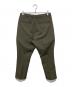 nonnative (ノンネイティブ) GRAMICCI (グラミチ) WALKER ANKLE CUT EASY SLACKS POLY TWILL カーキ サイズ:1：10000円