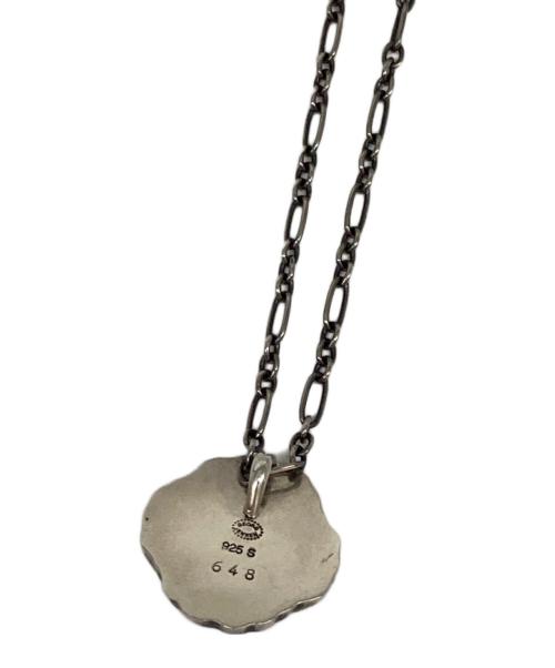 Georg Jensen（ジョージジェンセン）Georg Jensen (ジョージジェンセン) ムーンストーンフラワーモチーフネックレス シルバーの古着・服飾アイテム