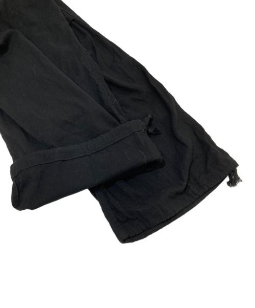 COMOLI（コモリ）COMOLI (コモリ) オックス ニータックカーゴパンツ ブラック サイズ:2の古着・服飾アイテム