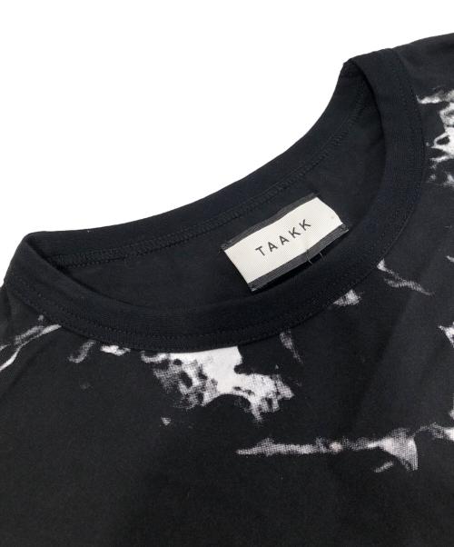 TAAKK（ターク）TAAKK (ターク) ANIMAL PRINT T-SHIRTS　アニマルプリントTシャツ ブラック サイズ:3の古着・服飾アイテム
