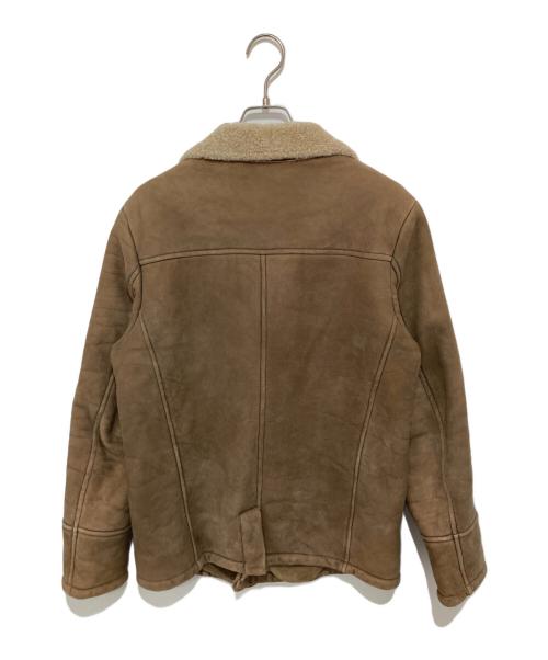 salvatore santoro（サルヴァトーレサントロ）Salvatore Santoro (サルヴァトーレサントロ) ムートンジャケット イタリア製 ブラウン サイズ:46の古着・服飾アイテム