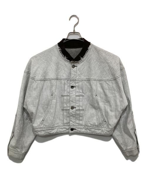 ADER error（アーダーエラー）ADER error (アーダーエラー) denim jacket グレー サイズ:Mの古着・服飾アイテム