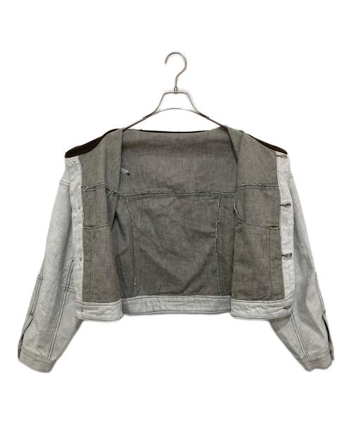 ADER error（アーダーエラー）ADER error (アーダーエラー) denim jacket グレー サイズ:Mの古着・服飾アイテム