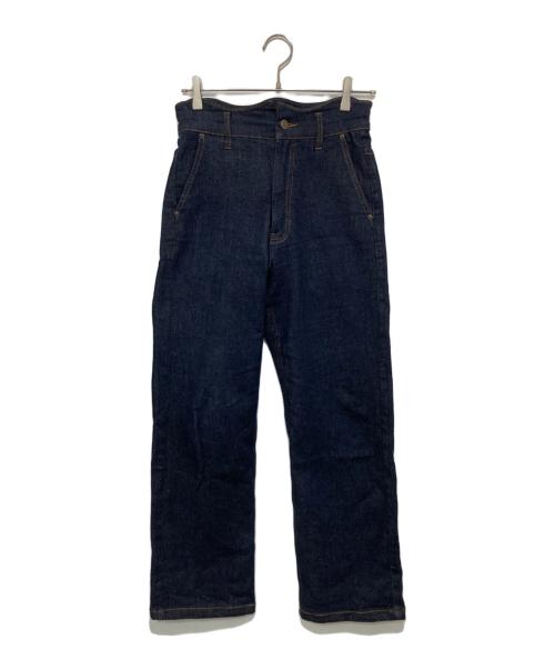 Eaphi（エフィ）Eaphi (エフィ) wave design high waist denim インディゴ サイズ:1の古着・服飾アイテム