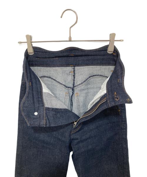 Eaphi（エフィ）Eaphi (エフィ) wave design high waist denim インディゴ サイズ:1の古着・服飾アイテム